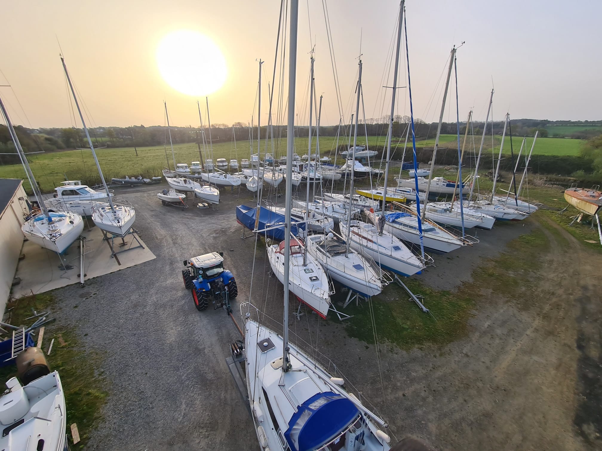 Aven Belon Riec sur Belon Carénage Location bateau Finistère sud Rozbras